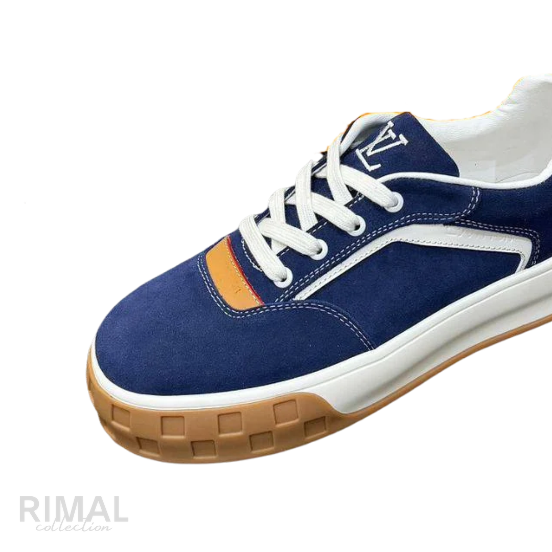 Louis Vuitton LV Tilted Sneakers – Navy - View 3
