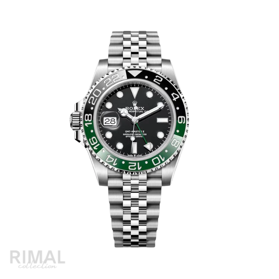 Rolex GMT-Master II Watch - 126720vtnr Steel Green Bezel