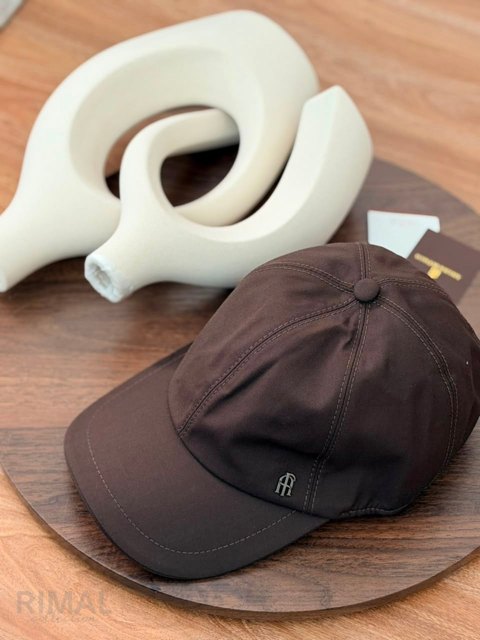 Atelier Di Falco | Technical Fabric Cap Brown - View 5