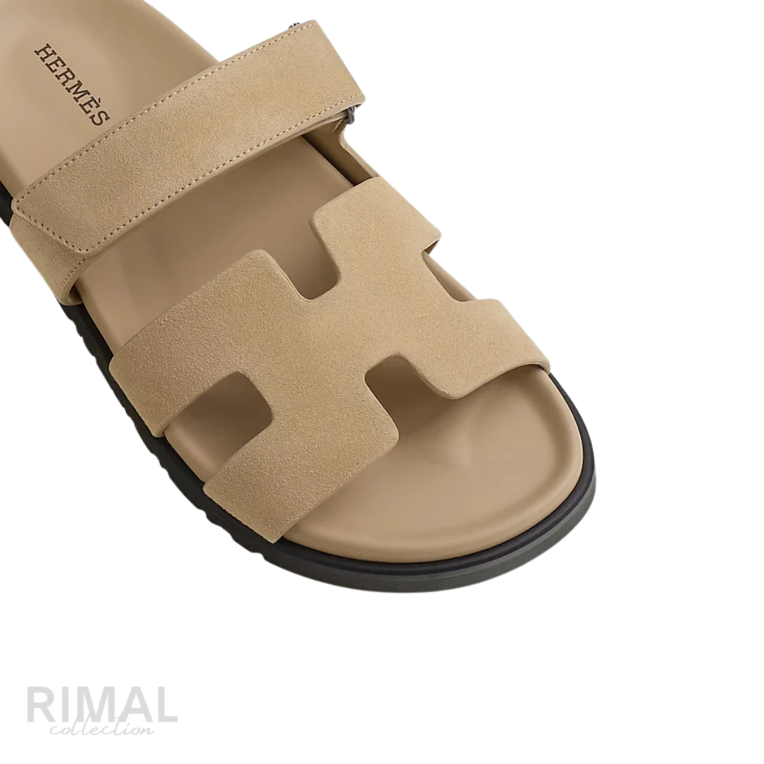 Hermès Chypre Sandal – Beige Lin – View 4
