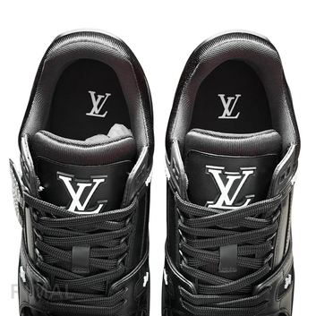 Louis Vuitton LV Trainer Black Sneakers - View 2
