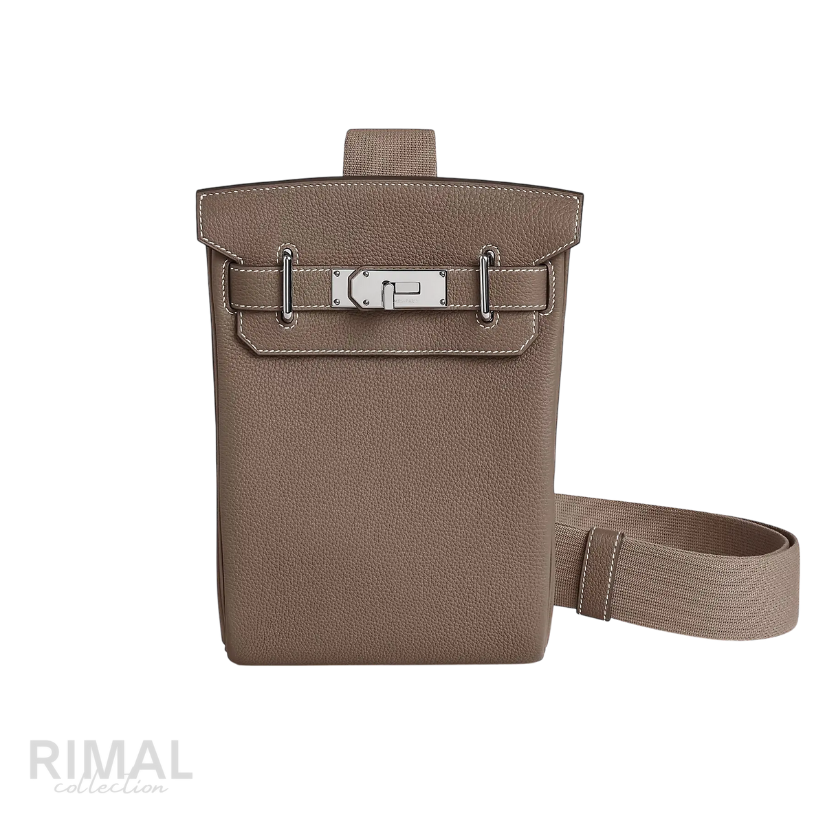 Hermès HAC À Dos Backpack – Etoupe - View 1