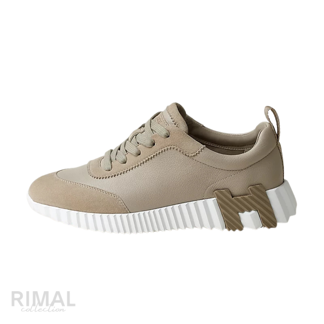 Hermès | Bouncing Sneakers Beige Galet - View 6