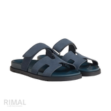 Hermès Chypre Sandals – Bleu Céleste