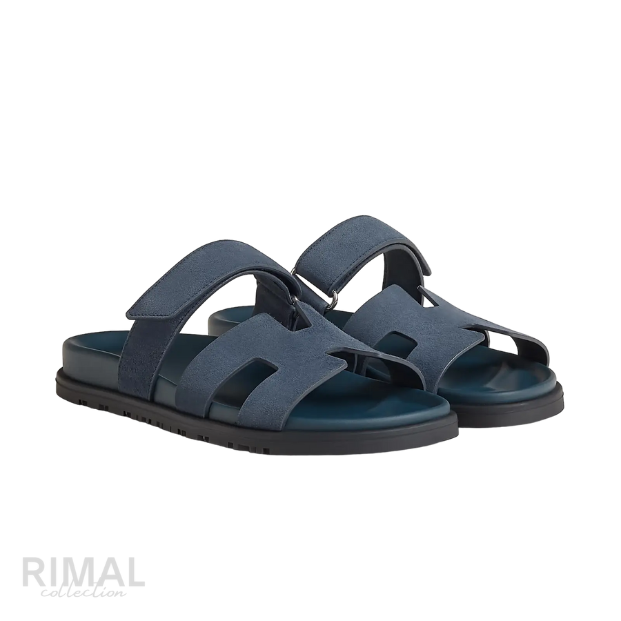 Hermès Chypre Sandals – Bleu Céleste