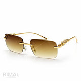 Cartier — Oversized Black Lens Sunglasses