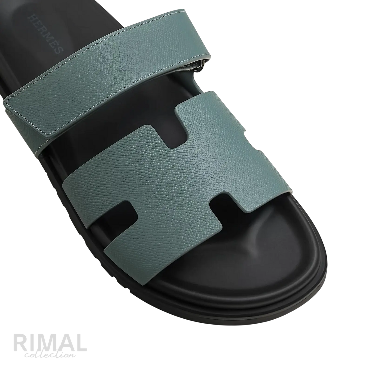Hermès Chypre Sandals – Bleu Tonnerre - View 2