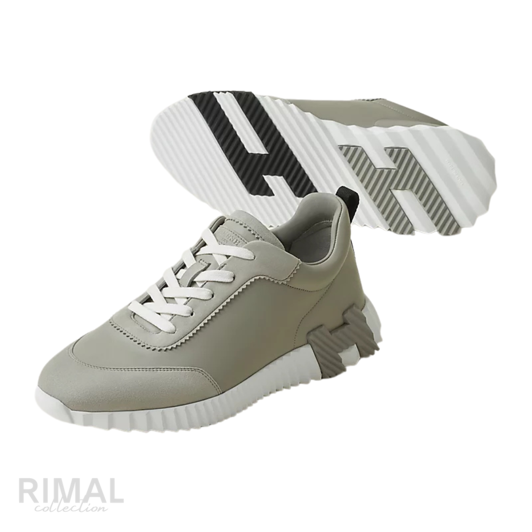 Hermès | Bouncing Sneakers Gris Arctique - View 3