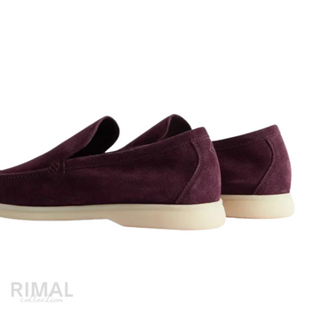 Loro Piana Summer Walk Loafer – Burgundy – View 2