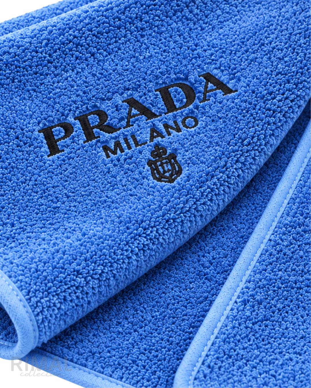 Prada Bath Towel – Blue - View 2