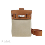 Hermès HAC À Dos Backpack – Ficelle / Gold