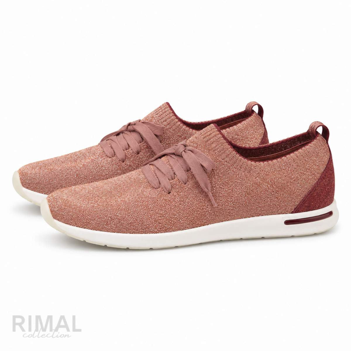 Loro Piana 360 LP Flexy Walk Knit Sneakers – Rose Pink - View 5