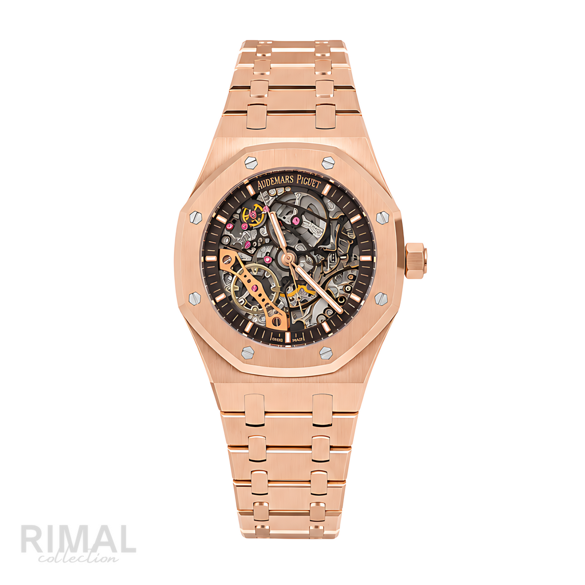 Audemars Piguet Royal Oak Skeleton Rose Gold Watch - image 1
