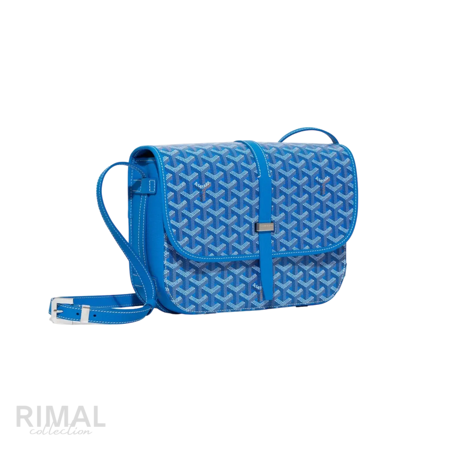 Goyard Belvedere Crossbody Bag – Sky Blue