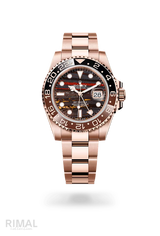 Rolex GMT-Master II Everose Tiger Eye Dial Watch