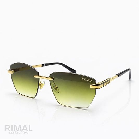 Prada — Classic Square Aviator Sunglasses