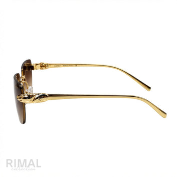 Cartier Sunglasses Panthère de Cartier Brown Gradient - View 2