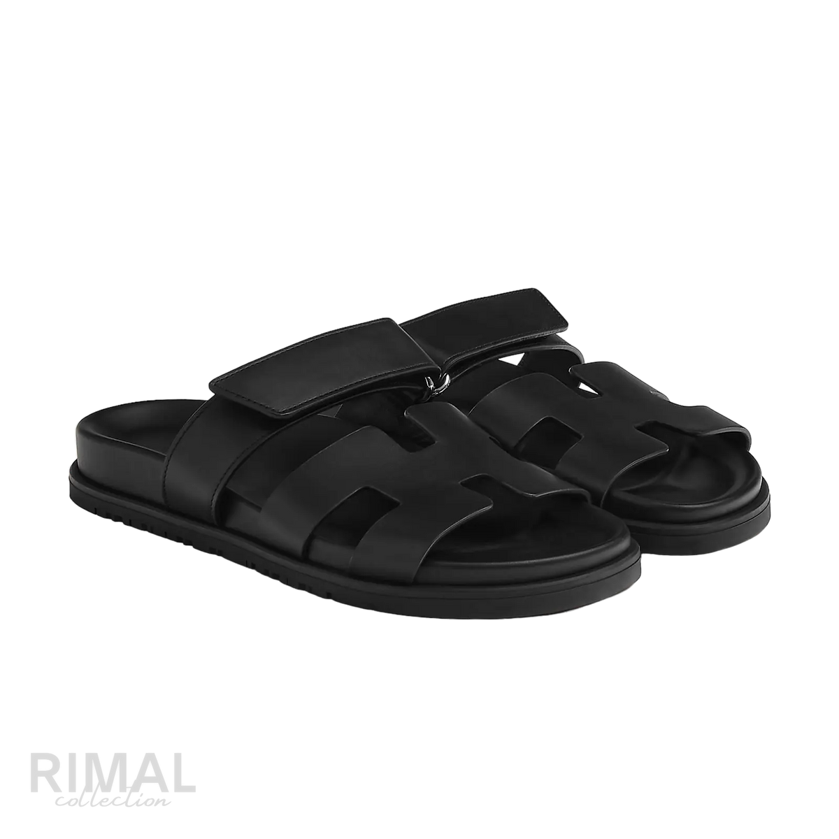 Hermès Chypre Sandals – Noir - View 1