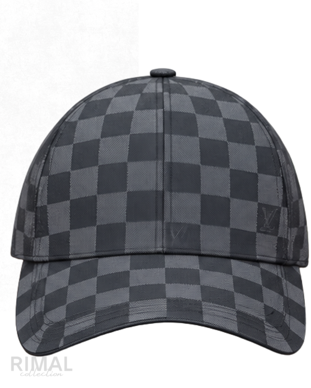Louis Vuitton | black and grey checkered baseball cap - View 1