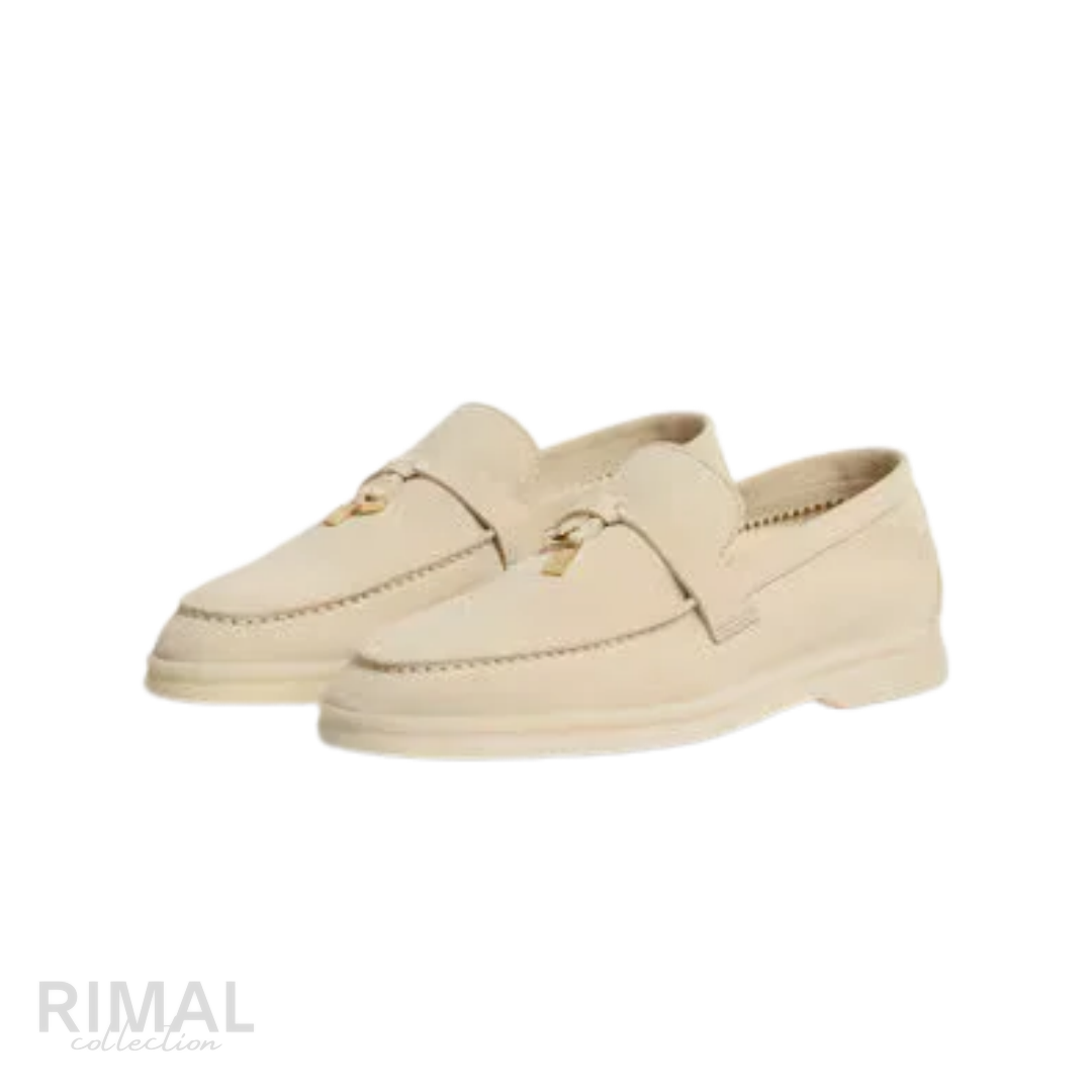 Loro Piana | Summer Charms Walk Loafers Baby Cashmere - View 4