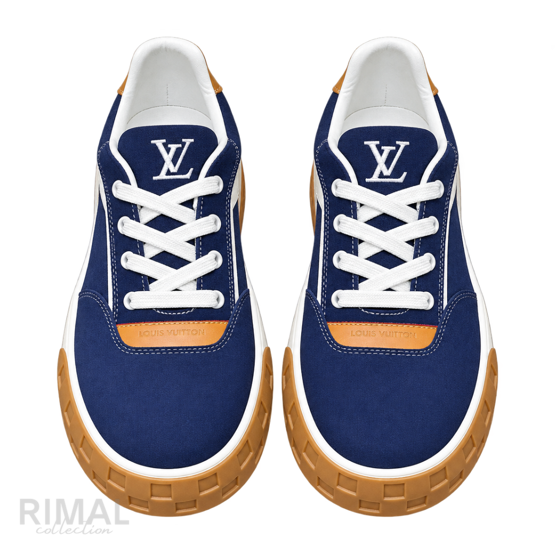 Louis Vuitton LV Tilted Sneakers – Navy - View 2