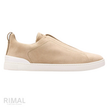 Zegna Footwear | Triple Stitch Biege