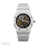 Audemars Piguet Watch | White Skeleton Dial Silver