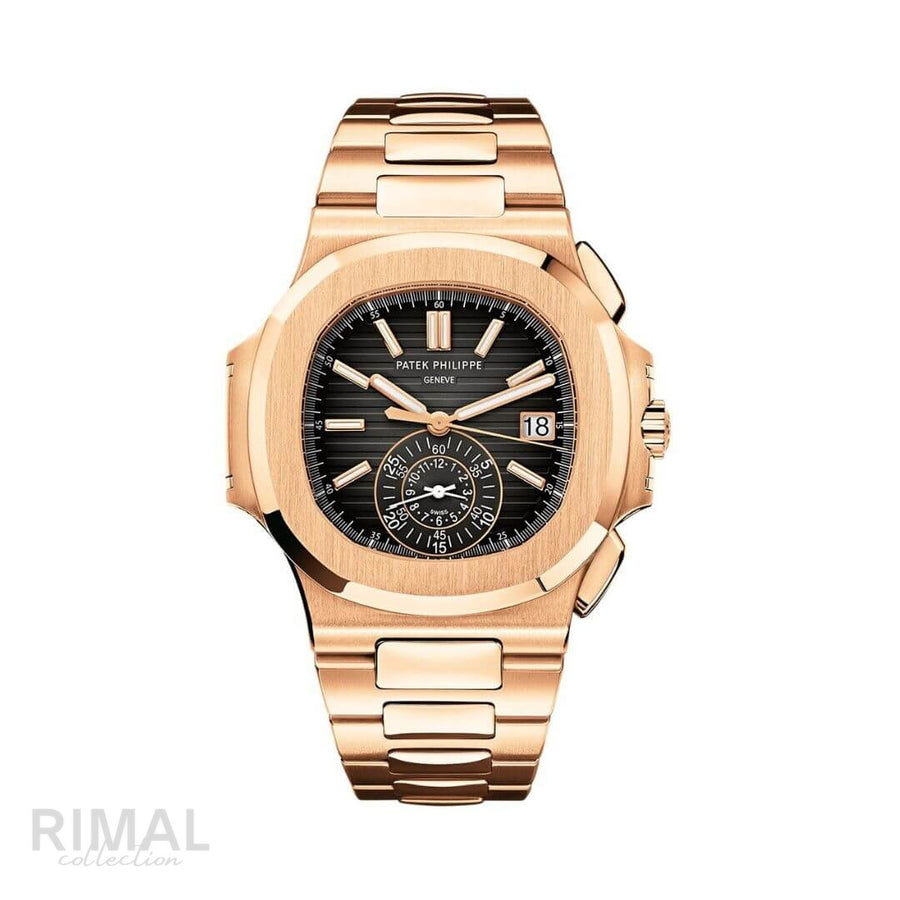 Patek Philippe Nautilus Gold Black Gradient Dial Watch