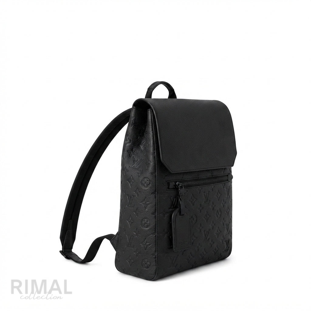 Louis Vuitton Backpack – Black Leather - View 3