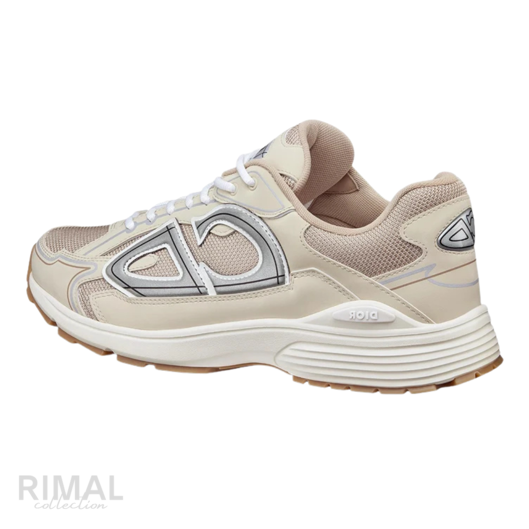 Dior | B30 Mesh Cream Trainers - View 2
