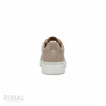 Zegna Triple Stitch Slip-On Sneakers – Beige - View 2