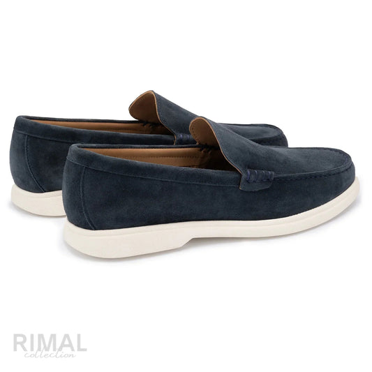 Loro Piana Summer Walk Loafers – Green - View 1