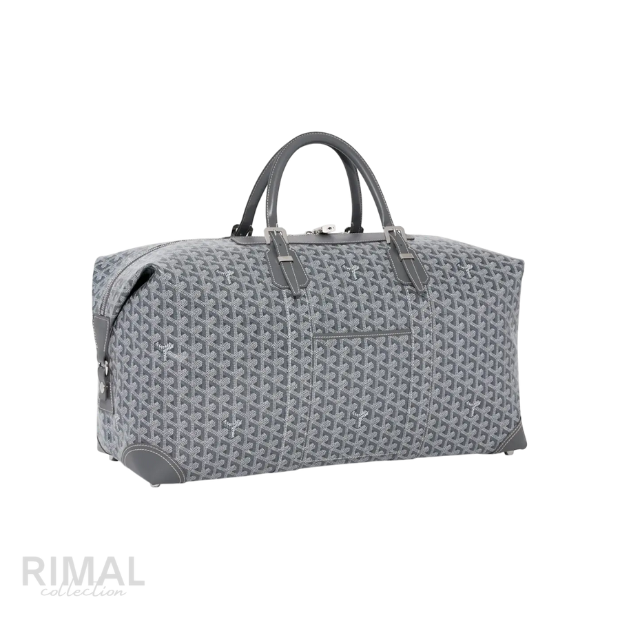 Goyard Bowling 55 Travel Bag – Grey