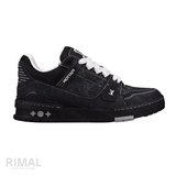 Louis Vuitton LV Trainer Denim Sneaker – Black