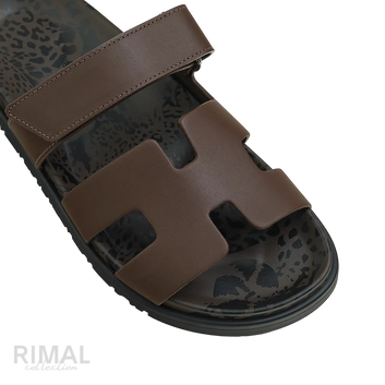 Hermès Chypre Sandals – Écorce - View 2