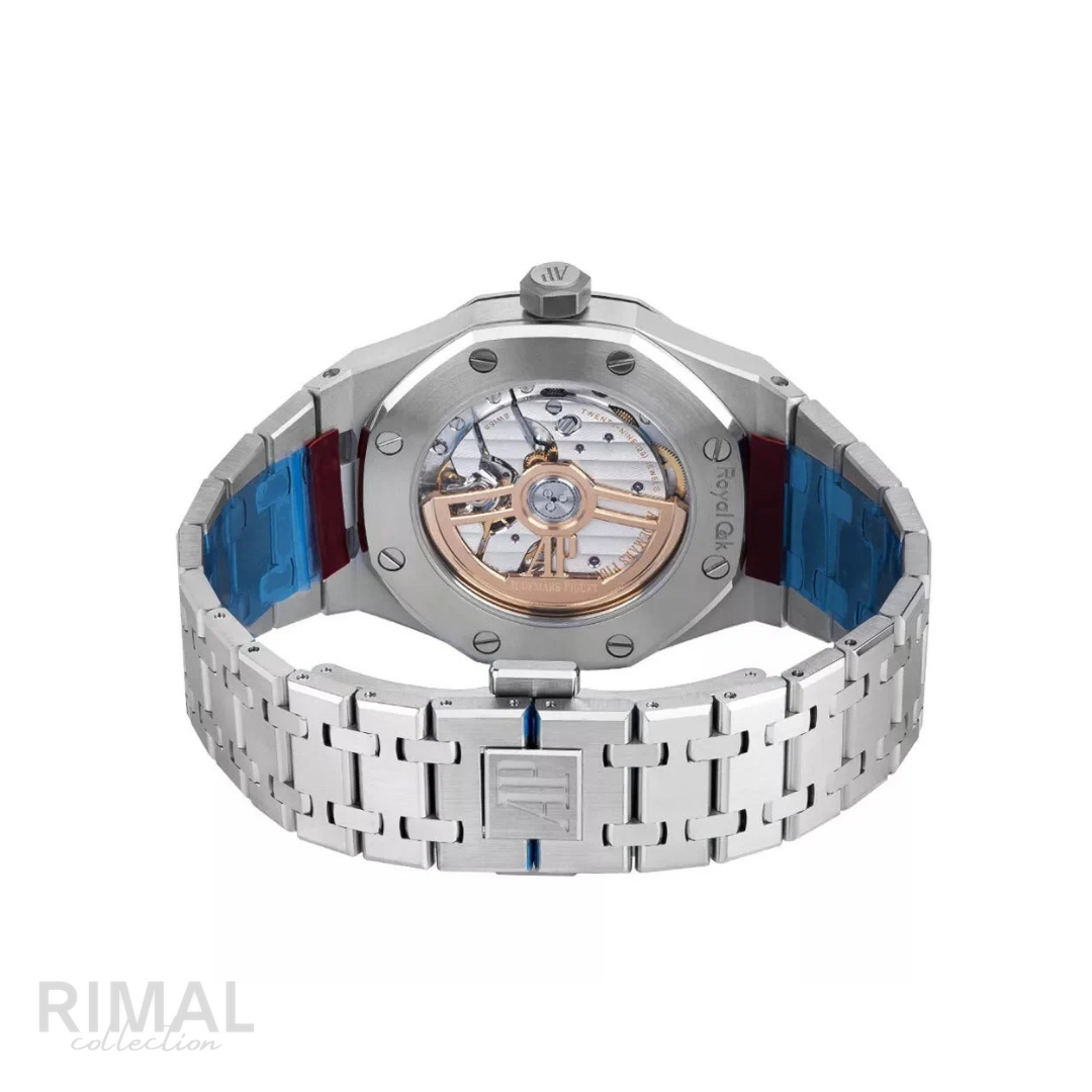 Audemars Piguet Royal Oak – Silver & Royal Blue - View 3