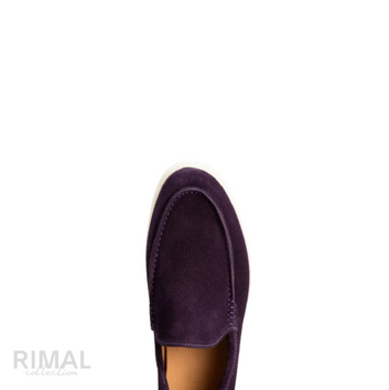 Loro Piana Footwear | Summer Walk Dark Purple