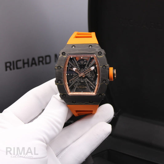 Richard Mille | Rm 055 Bubba Watson Yas Marina Watch – Black / Light Blue – Product Image 1
