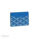 Goyard Saint Sulpice Card Holder – Sky Blue