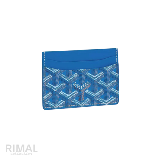 Goyard Saint Sulpice Card Holder – Sky Blue - View 1