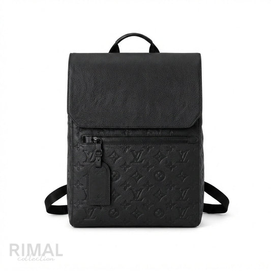 Louis Vuitton Backpack – Black Leather - View 1