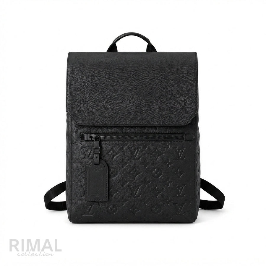 Louis Vuitton Backpack – Black Leather