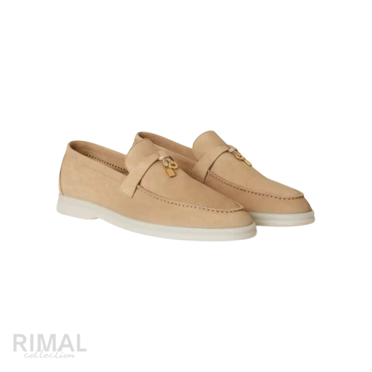 Loro Piana Summer Charms Loafers – Sandstone - View 1