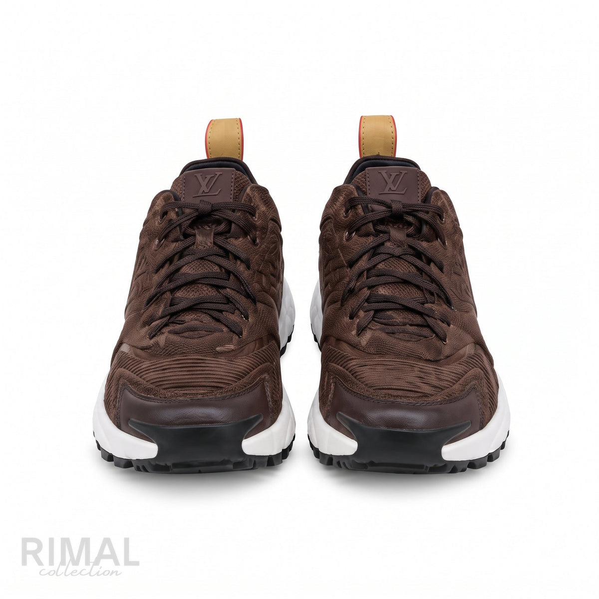 Louis Vuitton LV Tatic Knit Sneakers – Brown - View 2