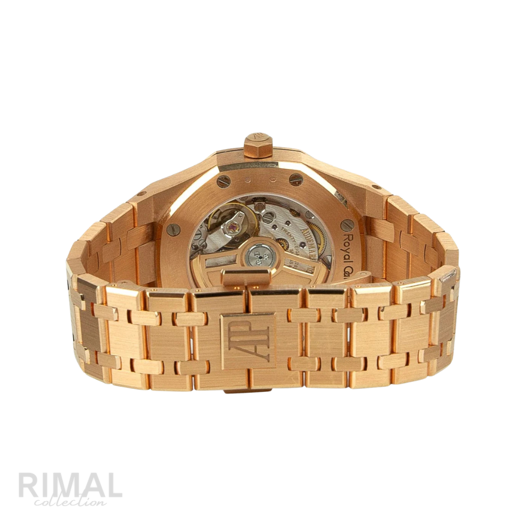Audemars Piguet Royal Oak – Gold-Tone & Royal Blue - View 3