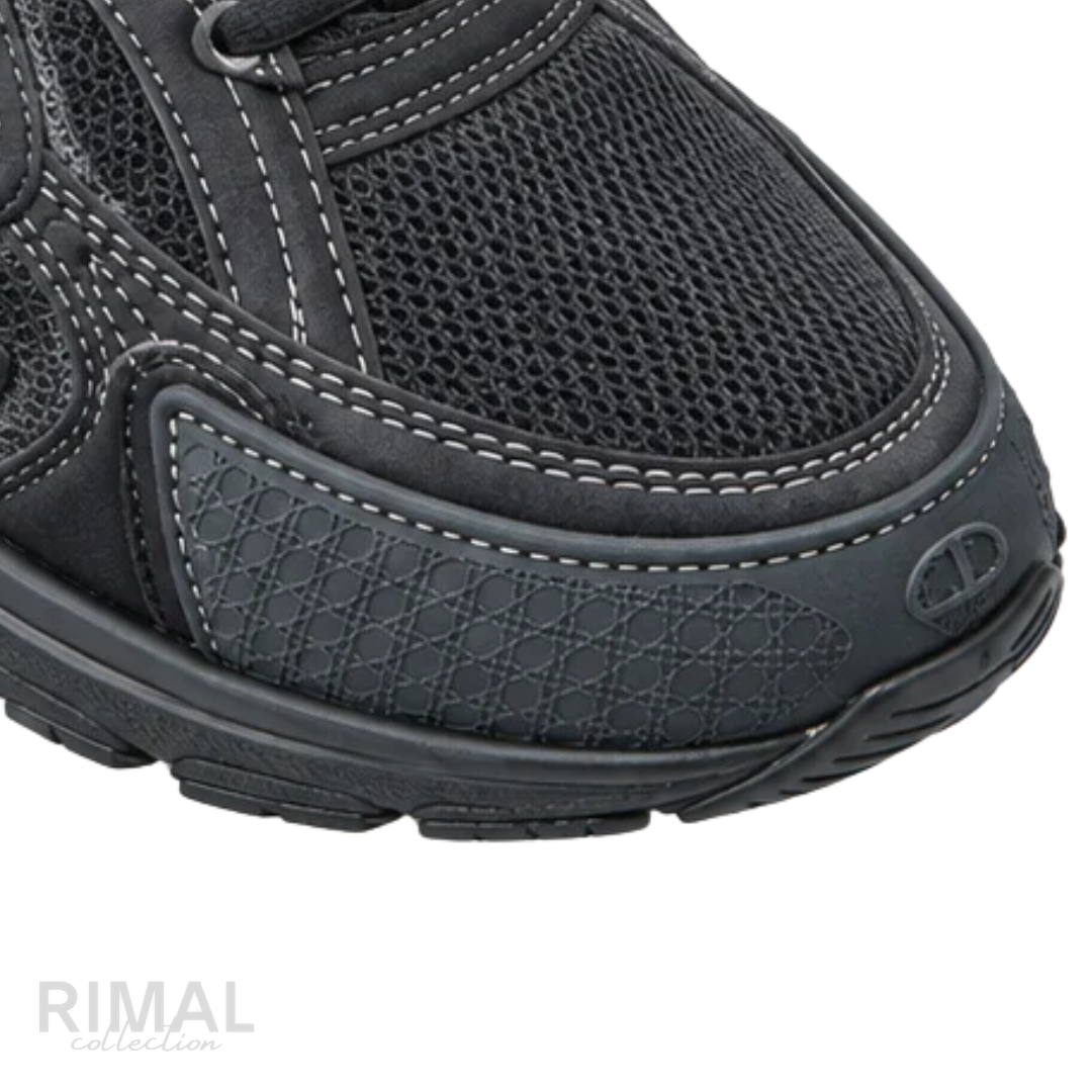 Dior x Stone Island B30 Sneaker – Triple Black – View 5