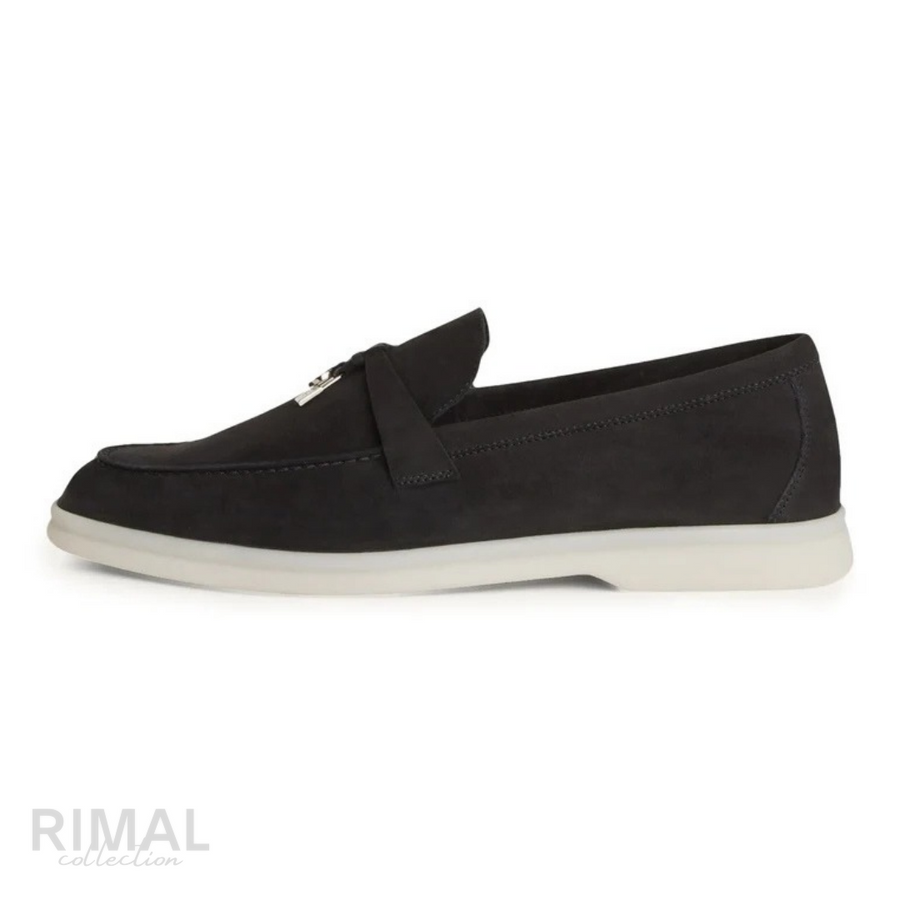 Loro Piana Footwear | Summer Charms Walk Caviar
