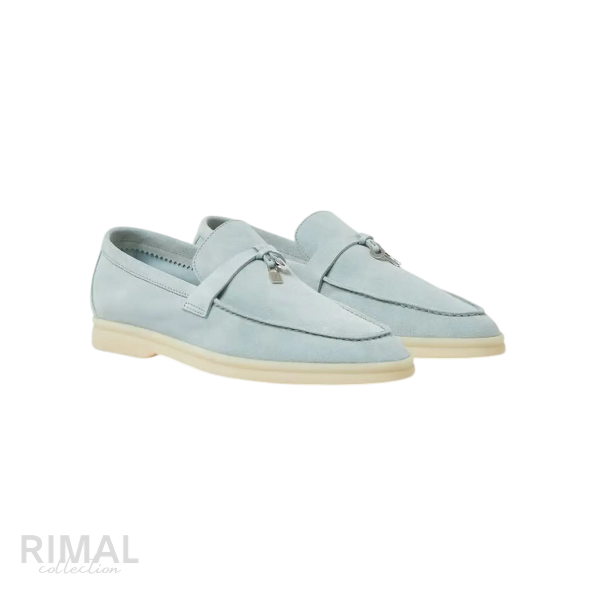 Loro Piana Summer Charms Loafers – Spring Waterfall Melange - View 1