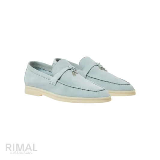 Loro Piana Summer Charms Loafers – Spring Waterfall Melange - View 1