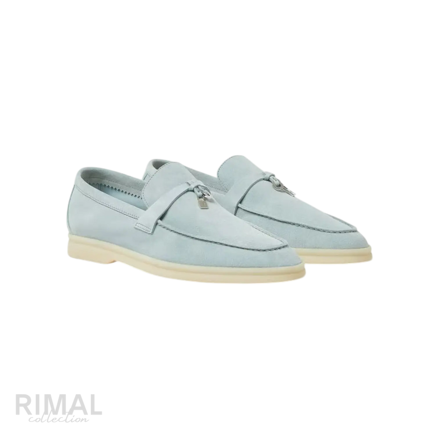 Loro Piana Summer Charms Loafers – Spring Waterfall Melange